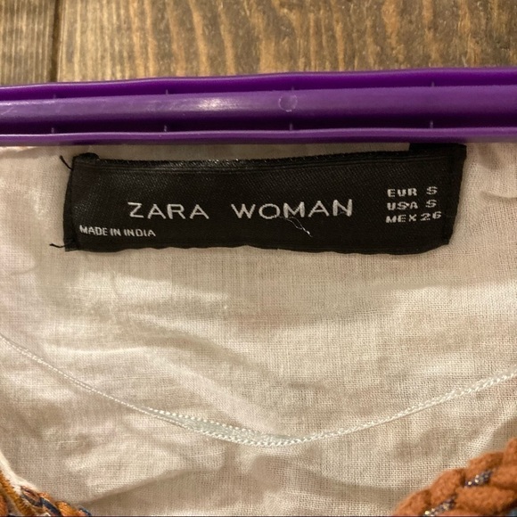 Zara Embroidered Vest/Top - Picture 8 of 8